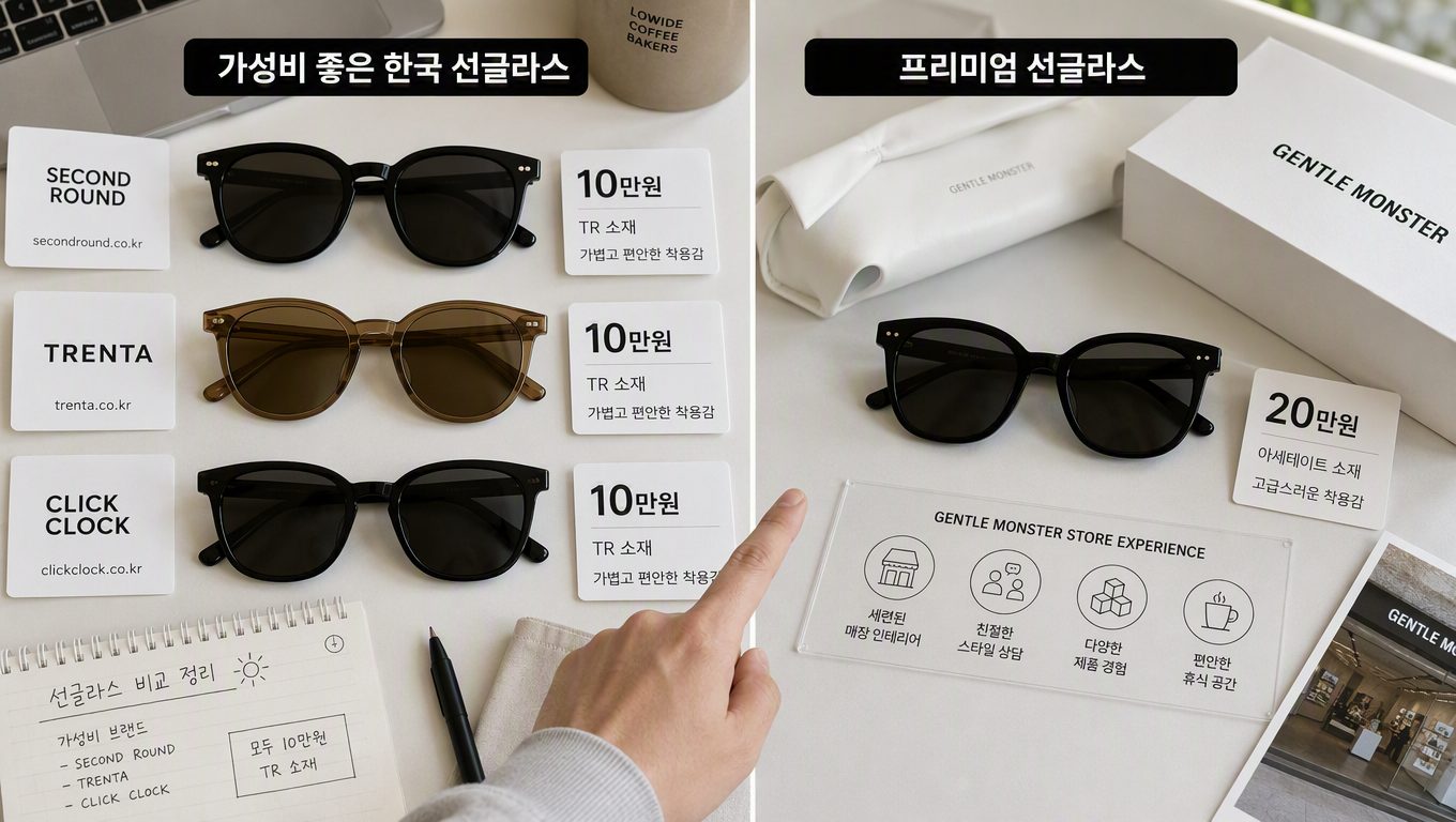 선글라스브랜드 예산과 실용성을 고려하는 기준