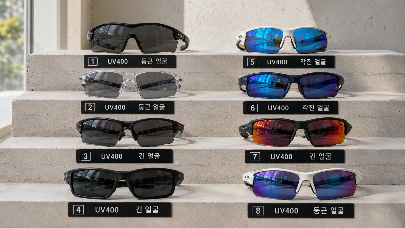 스포츠선글라스 UV400 기준과 얼굴형별 프레임 선택